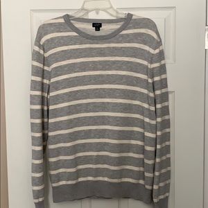 J crew stripped sweater